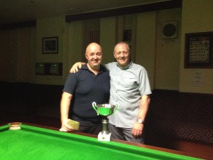 Paul Young & Eric Poynton Eccleshill WMC  2014 Pairs Winners