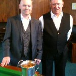 Mark Hirst dominant as ever pictured with WIlman